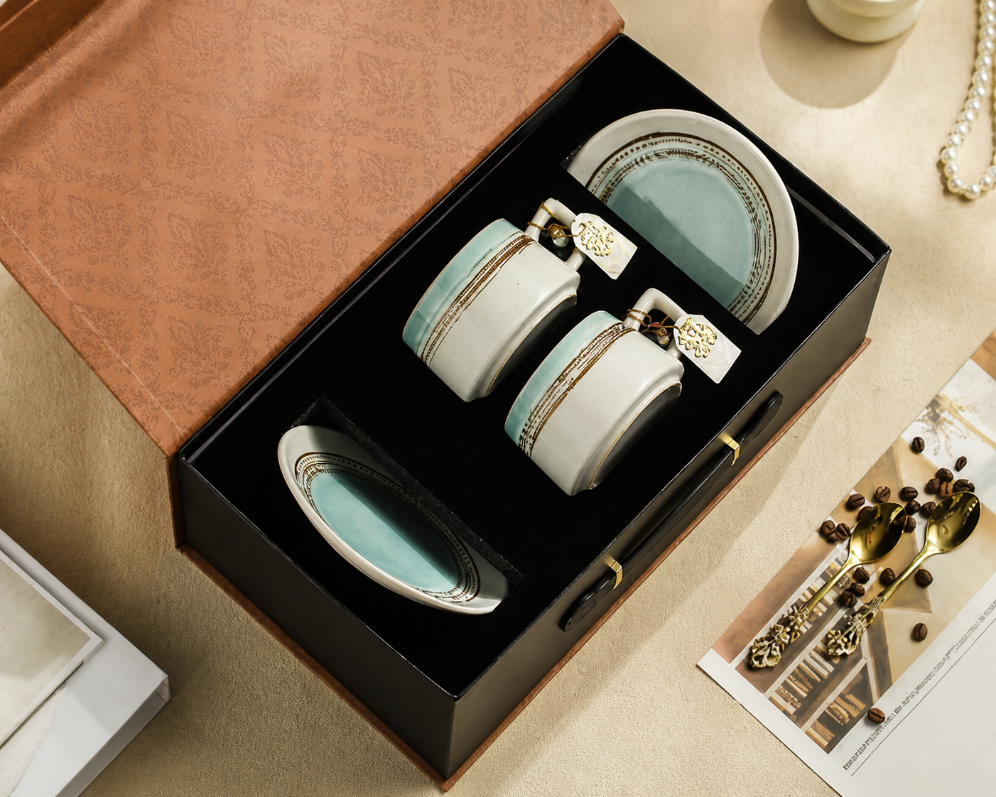Textured Ceramic tea Cup | Earth-Inspired Design