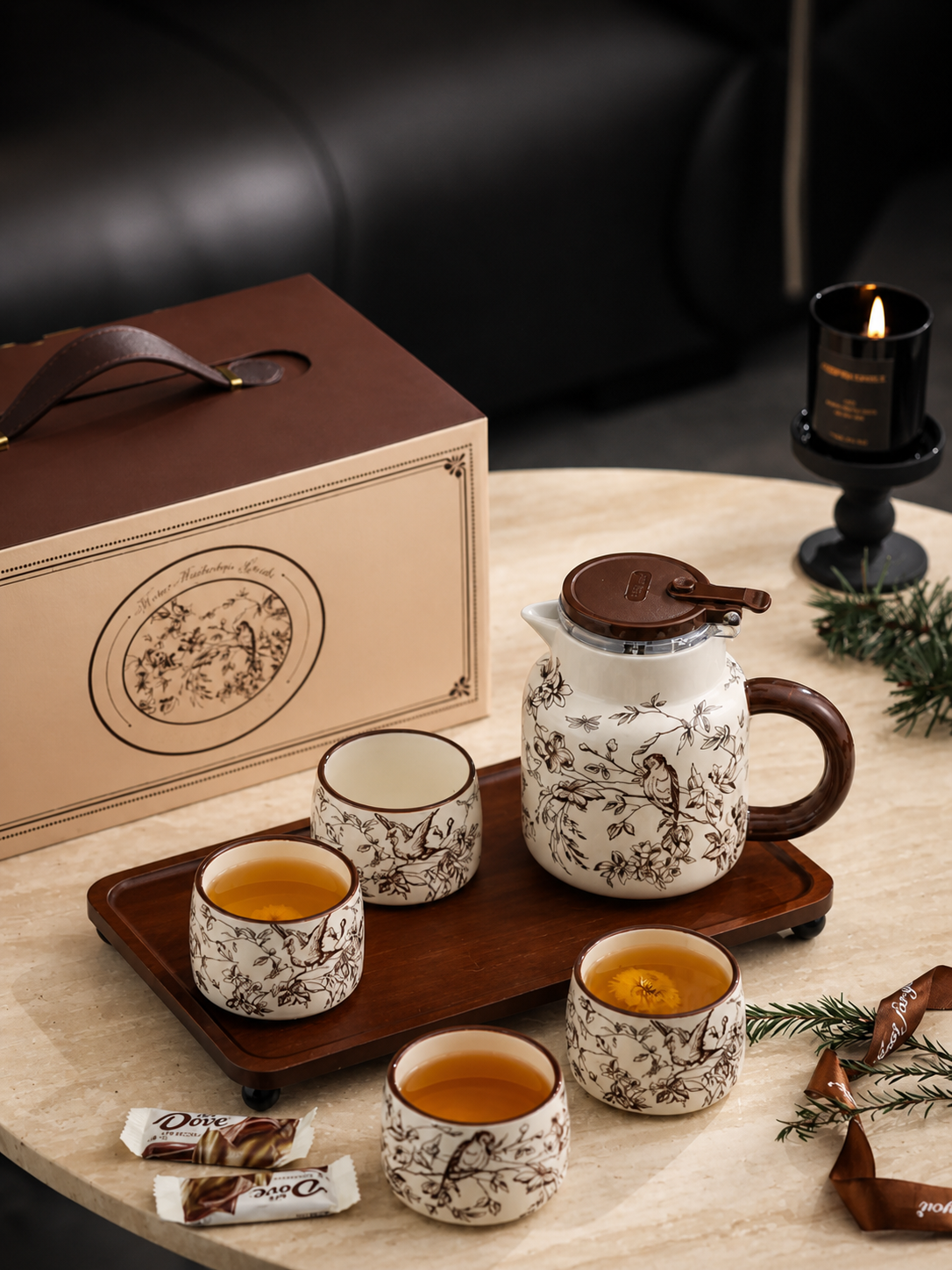 Slow Moments Ceramic Tea Set | Natural & Relaxed Living os005