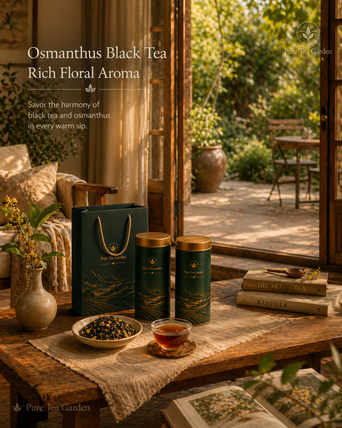 Osmanthus Black Tea | Rich Floral Aroma