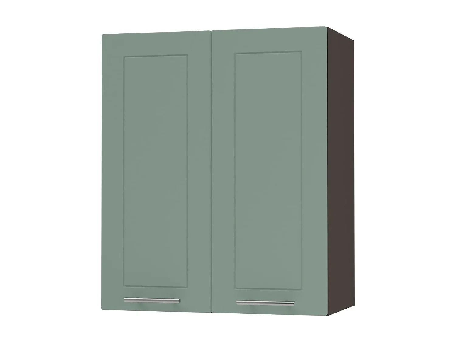 Hängeschrank für die Küche in Mint Matt und Lava Matt