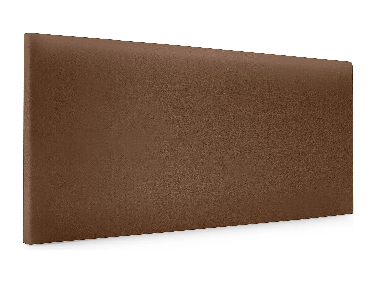 Glatte Kunstleder Kopfteil 90x50cm für Betten