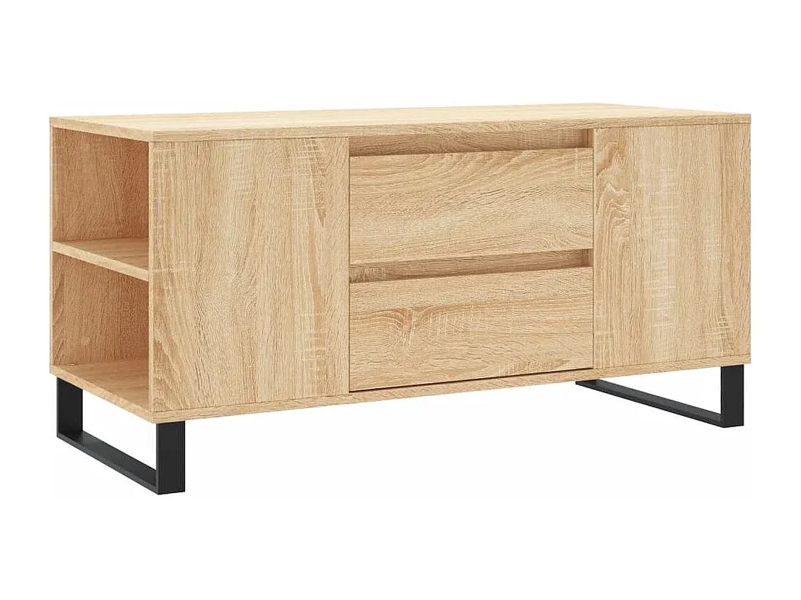 Moderner Couchtisch aus Holzwerkstoff in Sonoma-Eiche