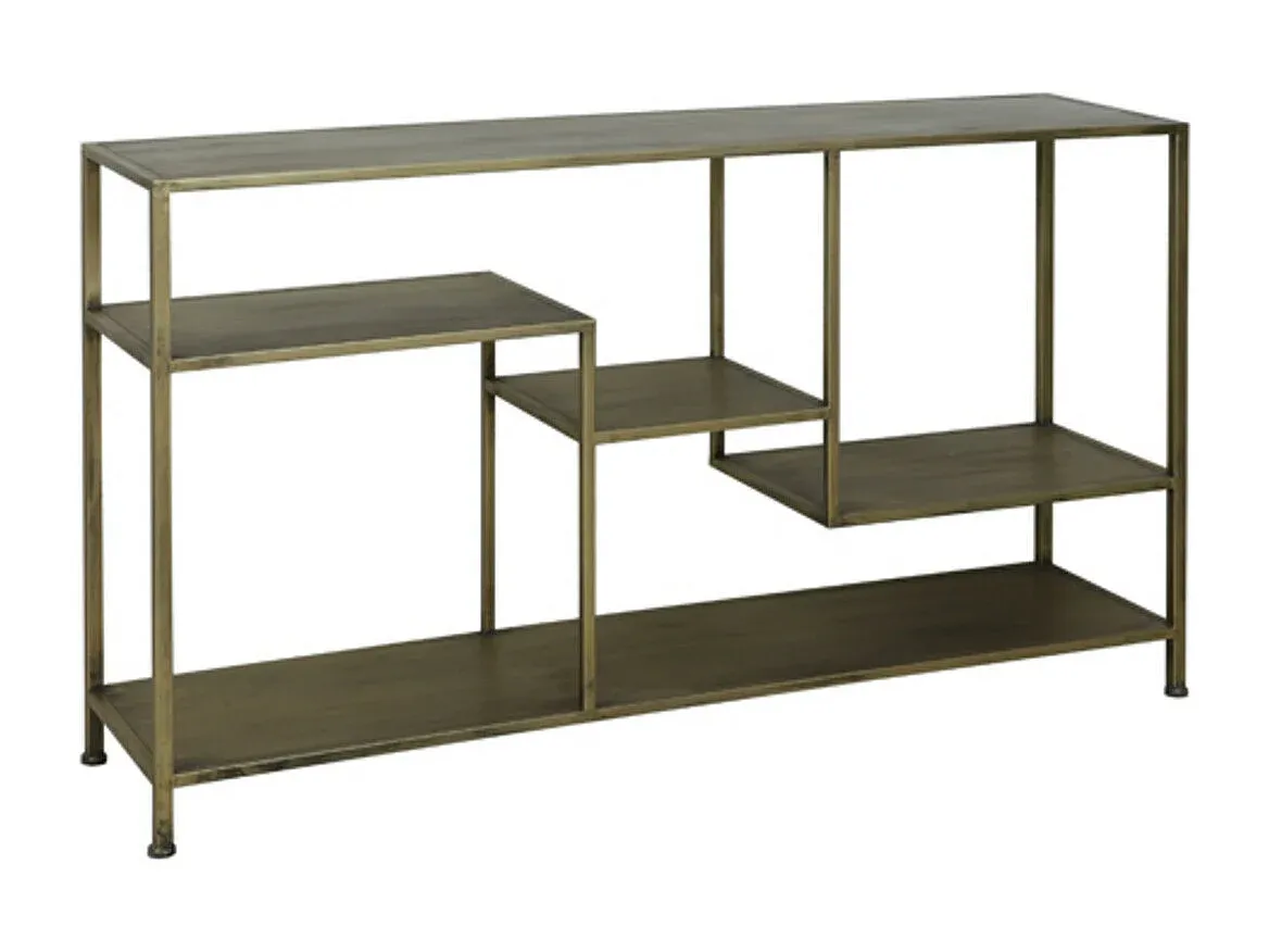 Baby Beistellbett in Gold, 141x37x81 cm
