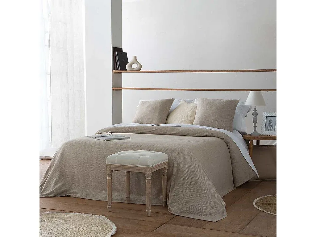 Rustikale Sitzbank aus Holz für Innenbereich