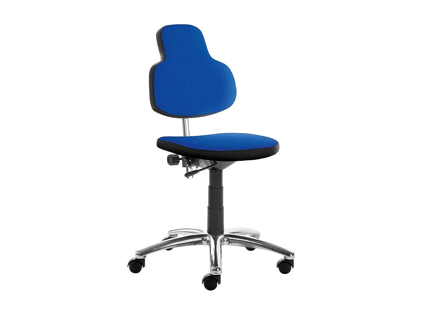 Höhenverstellbarer Ergonomischer Bürostuhl in Blau