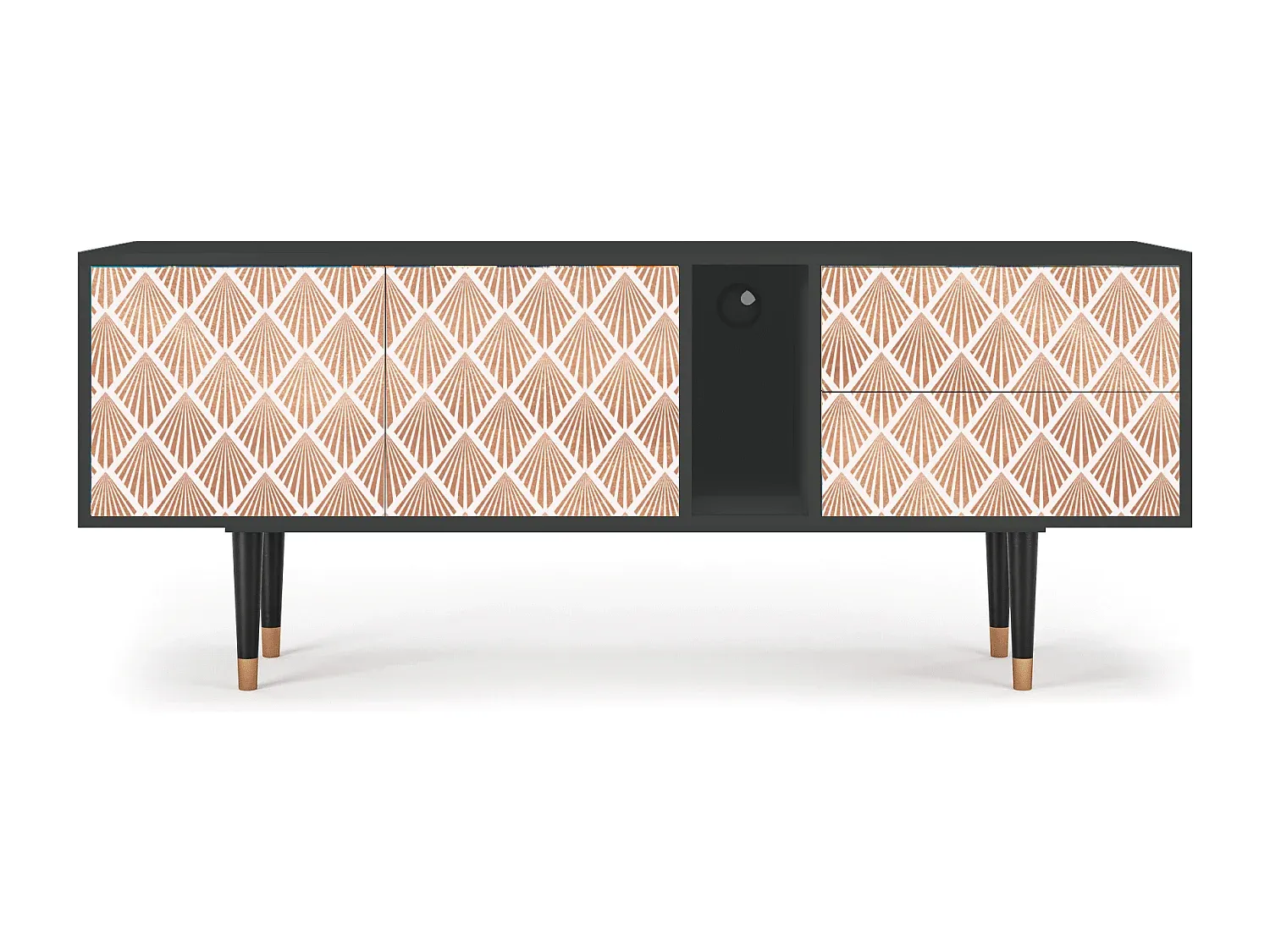 Fernsehschrank - Modernes Design - Mehrfarbig