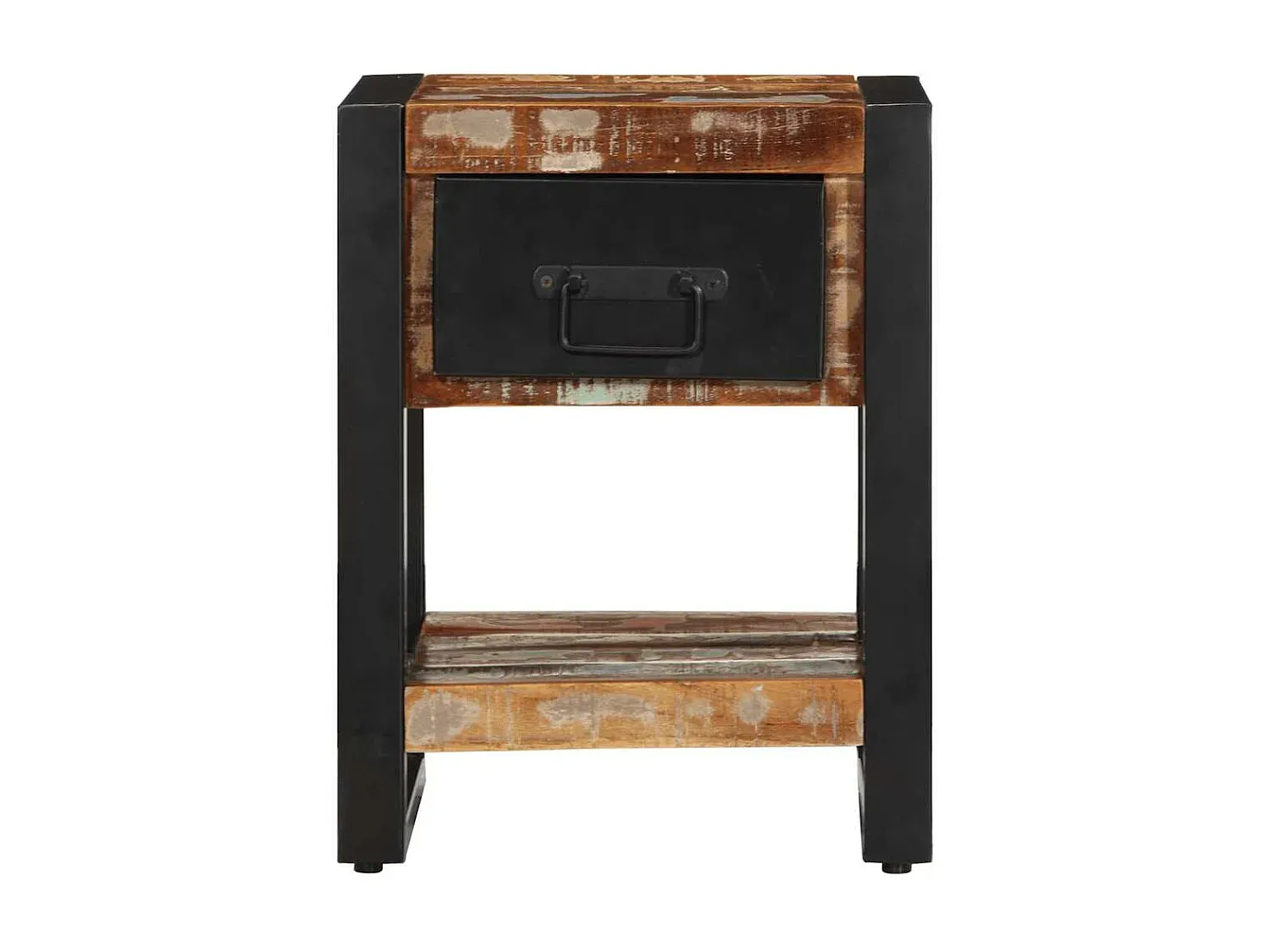 Holz-Nachttisch Set mit Stauraum