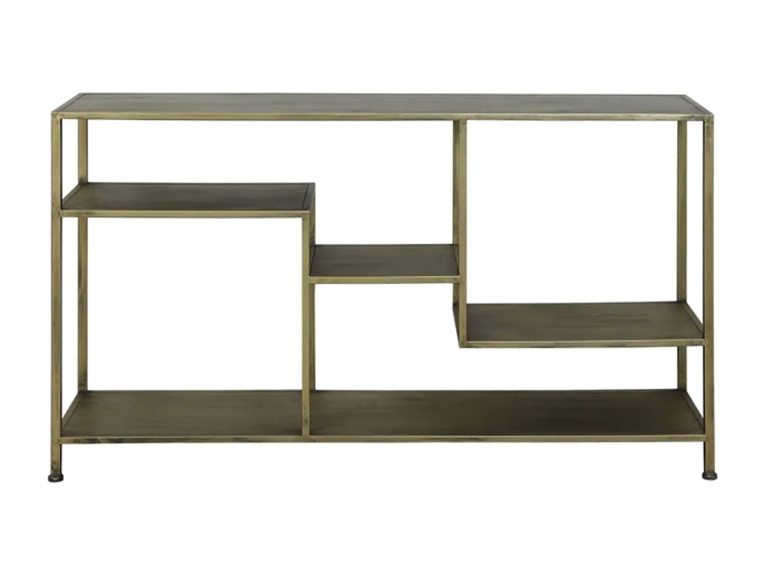 Baby Beistellbett in Gold, 141x37x81 cm