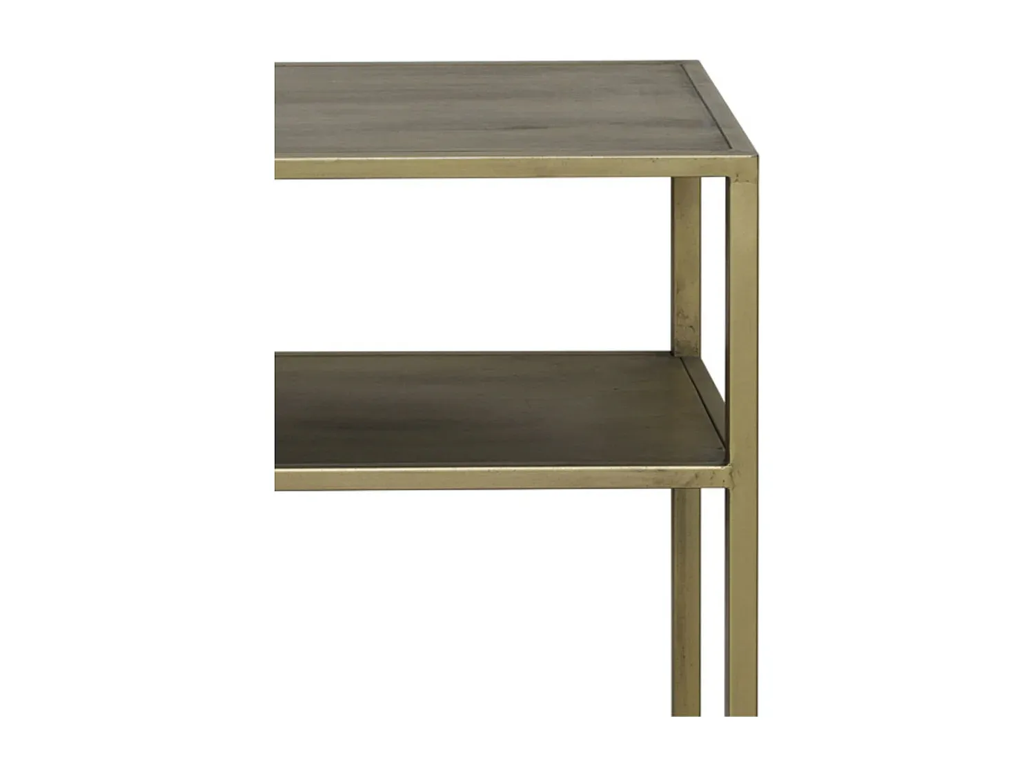 Baby Beistellbett in Gold, 141x37x81 cm