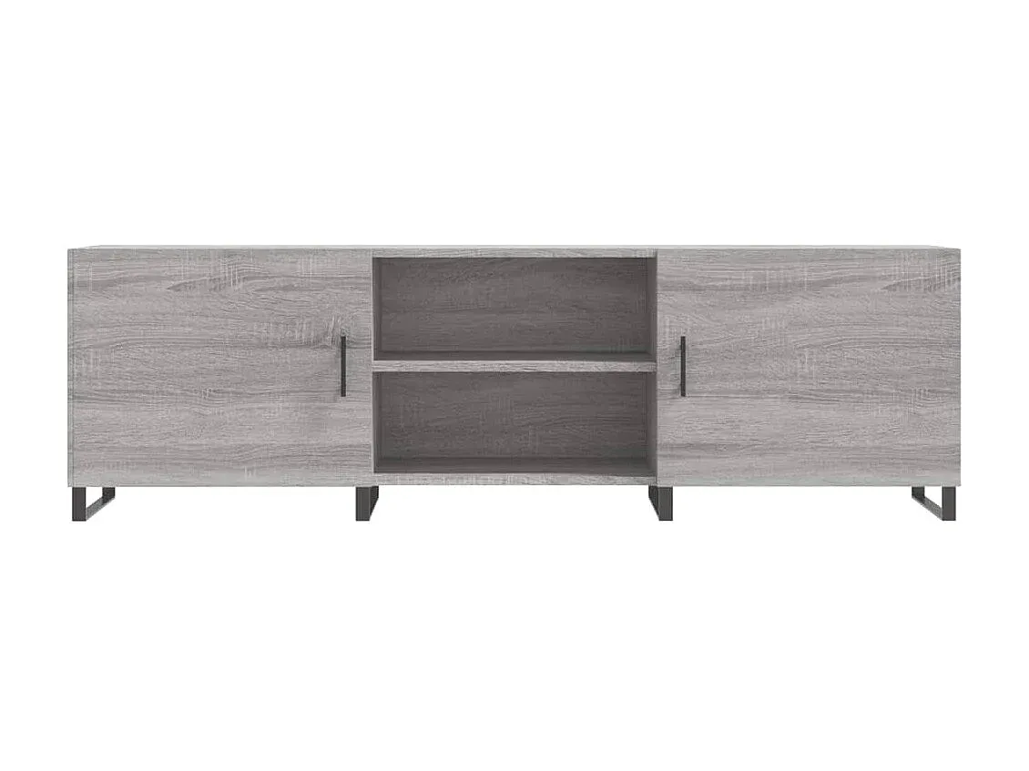 Moderner TV-Schrank Grau Sonoma 150x30x50 cm