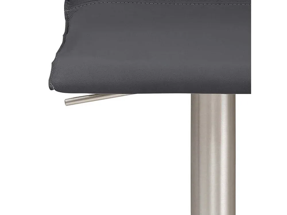 Höhenverstellbarer Barhocker mit Rückenlehne