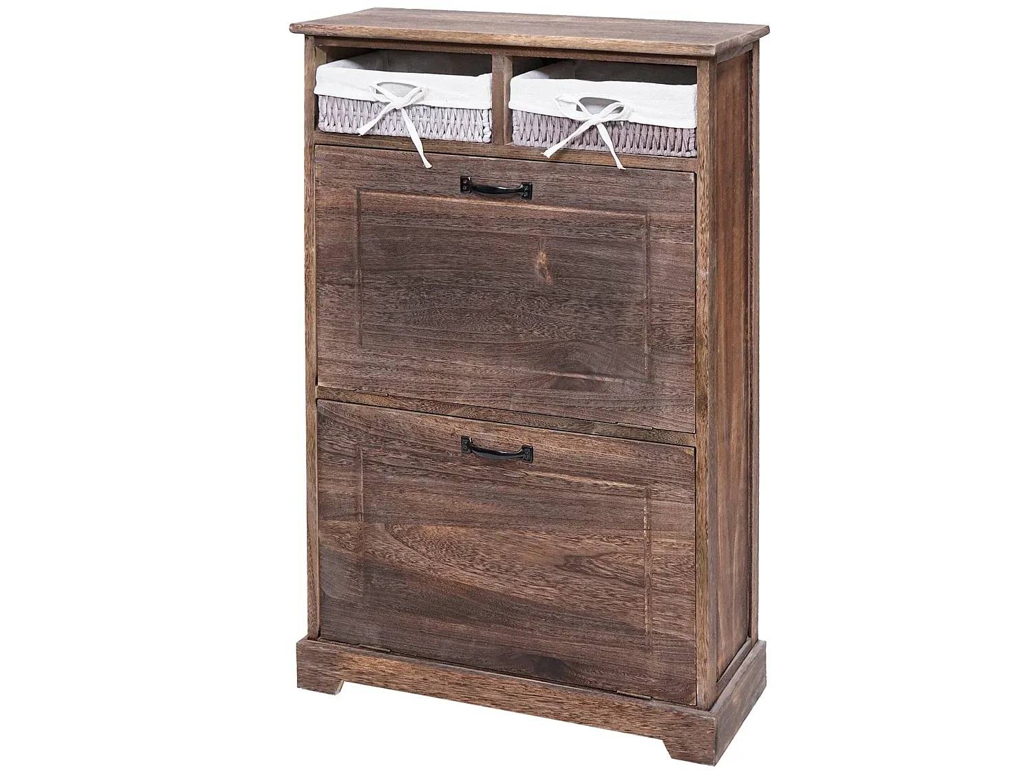 Moderner Schuhschrank aus Holz, Braun