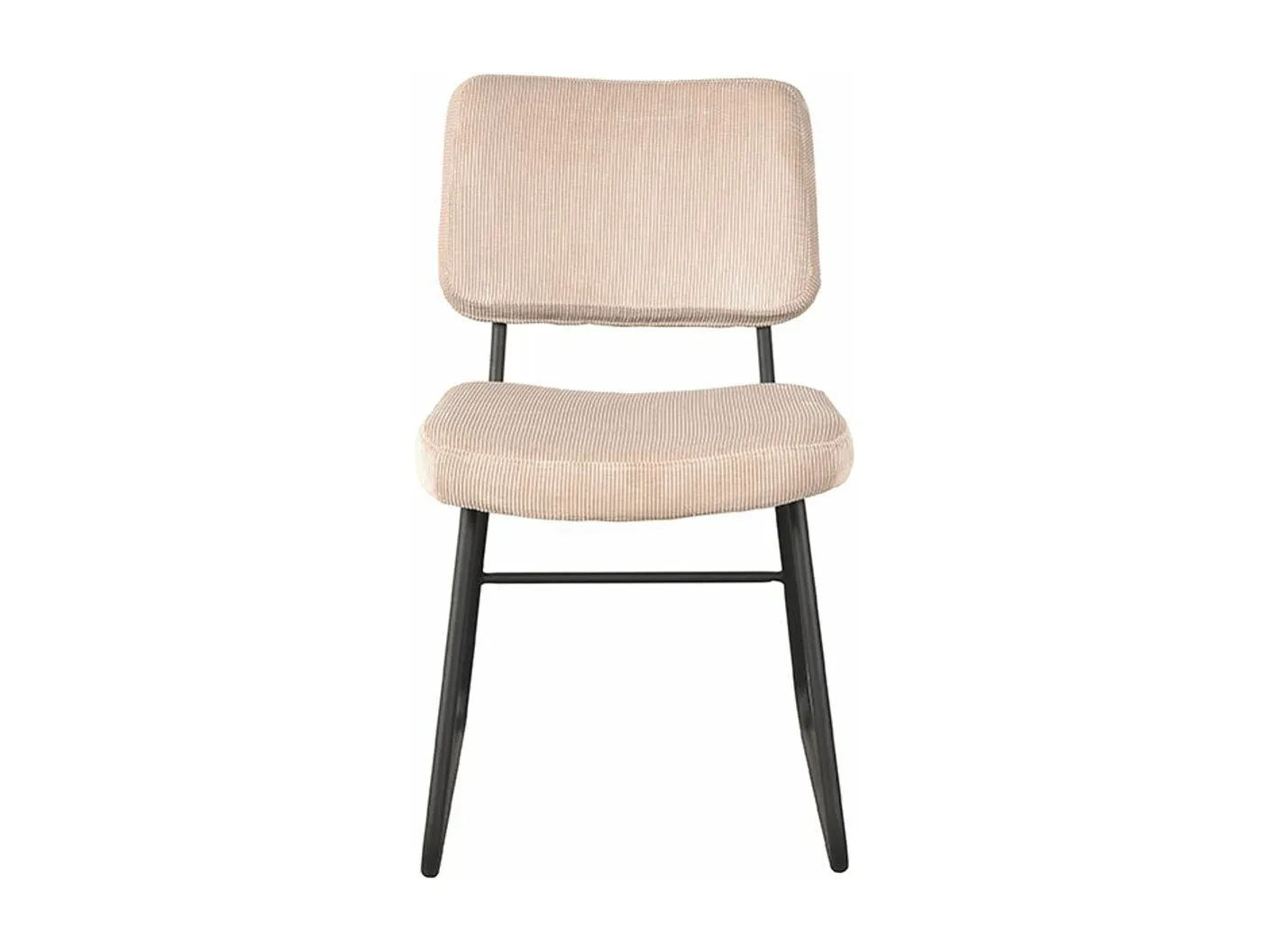 Modernes Esszimmerstuhl-Set aus Naturholz mit bequemen Polstern