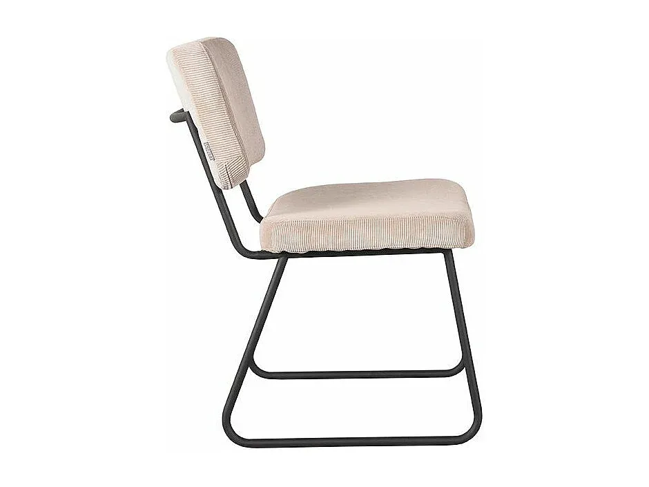 Modernes Esszimmerstuhl-Set aus Naturholz mit bequemen Polstern