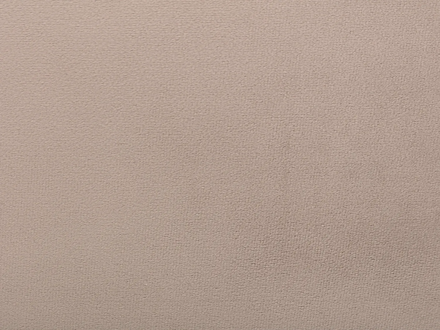 Elegantes Samtbett mit Muschel-Kopfteil, 140 x 190 cm, Beige