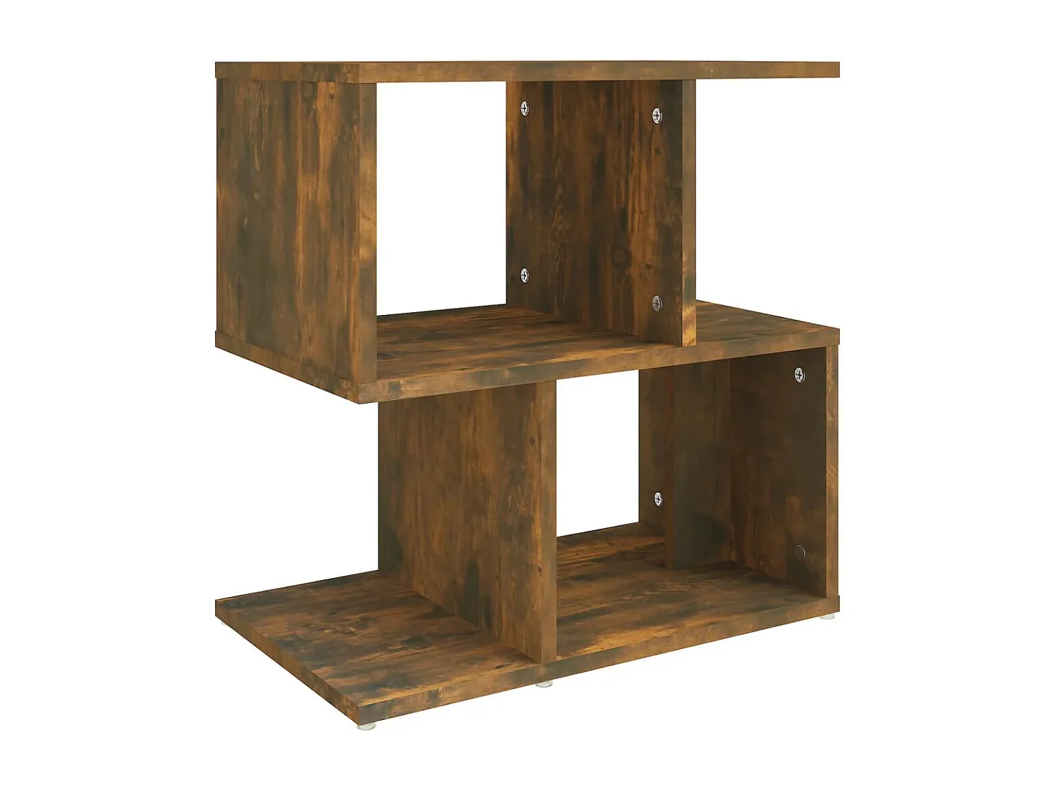 2er-Set Nachttische in Räuchereiche 50x30x51,5 cm