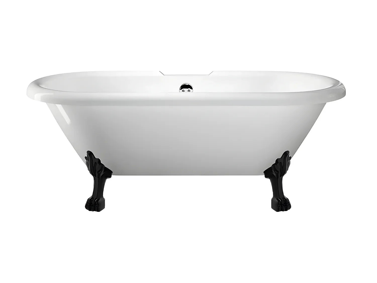 Kompaktes Waschbecken in Weiß