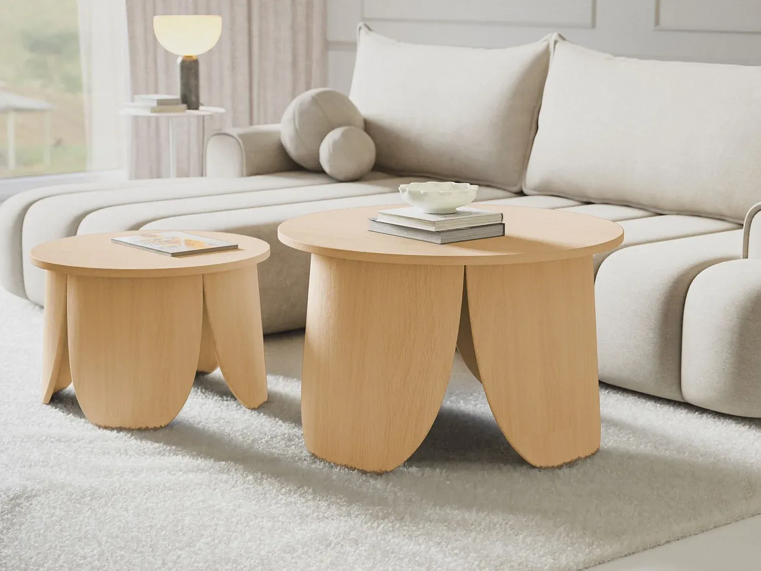 Moderner Beistelltisch Schwarz 100x55x40 cm