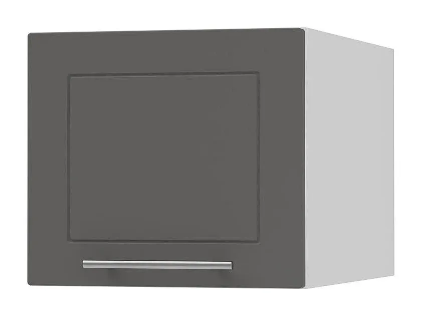 Moderner Küchenunterschrank mit Hochglanzfront, Weiß