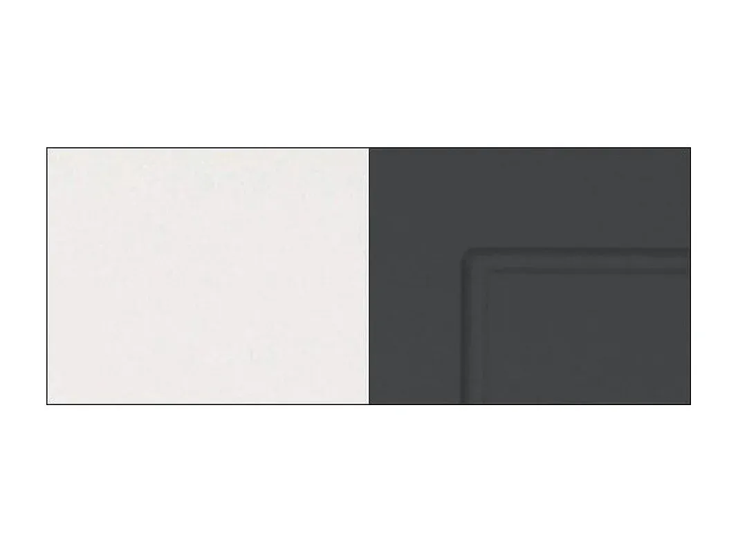 Moderner Küchenunterschrank mit Hochglanzfront, Weiß