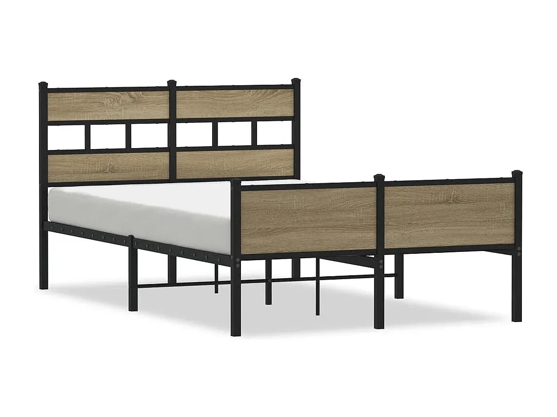 Metallbettgestell Weiß 90x200 cm