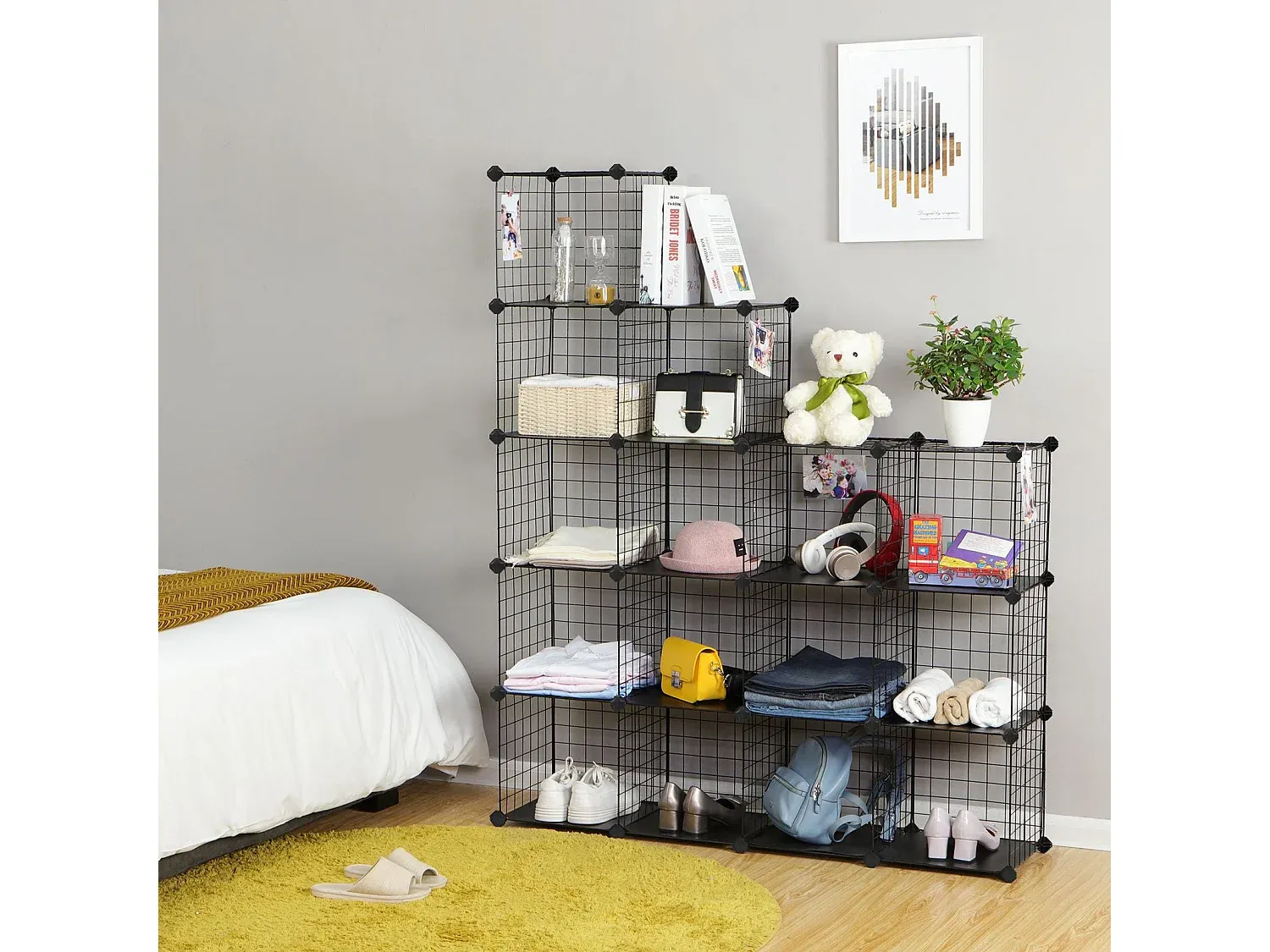 Hängeschränke 2er-Set Weiß 102x30x20 cm