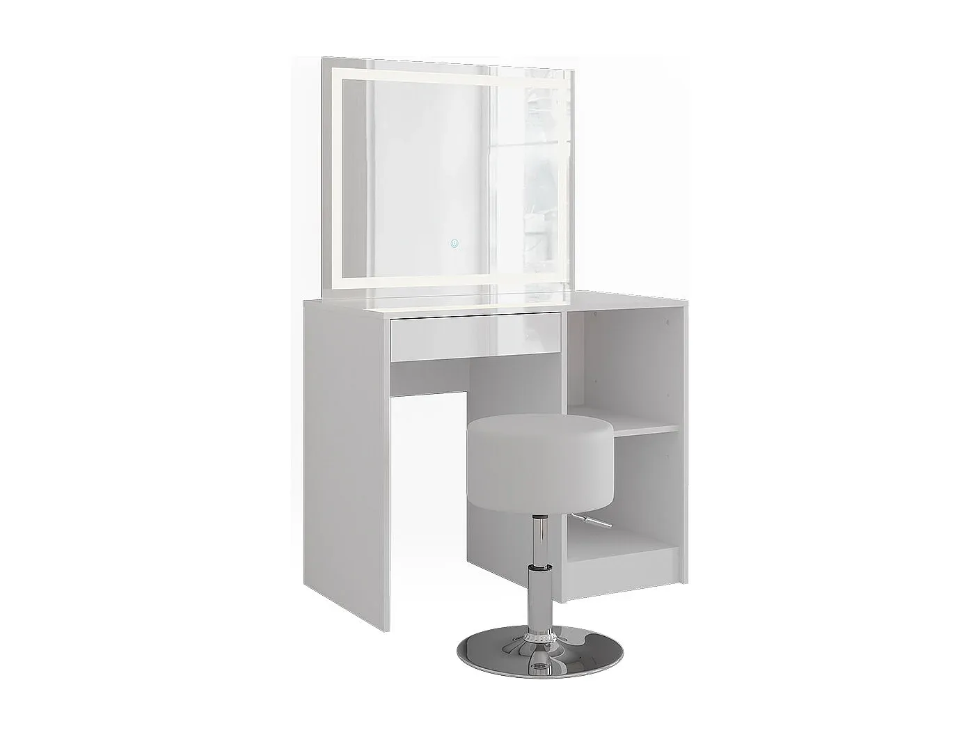 Kinderschminktisch mit Hocker und Zubehör