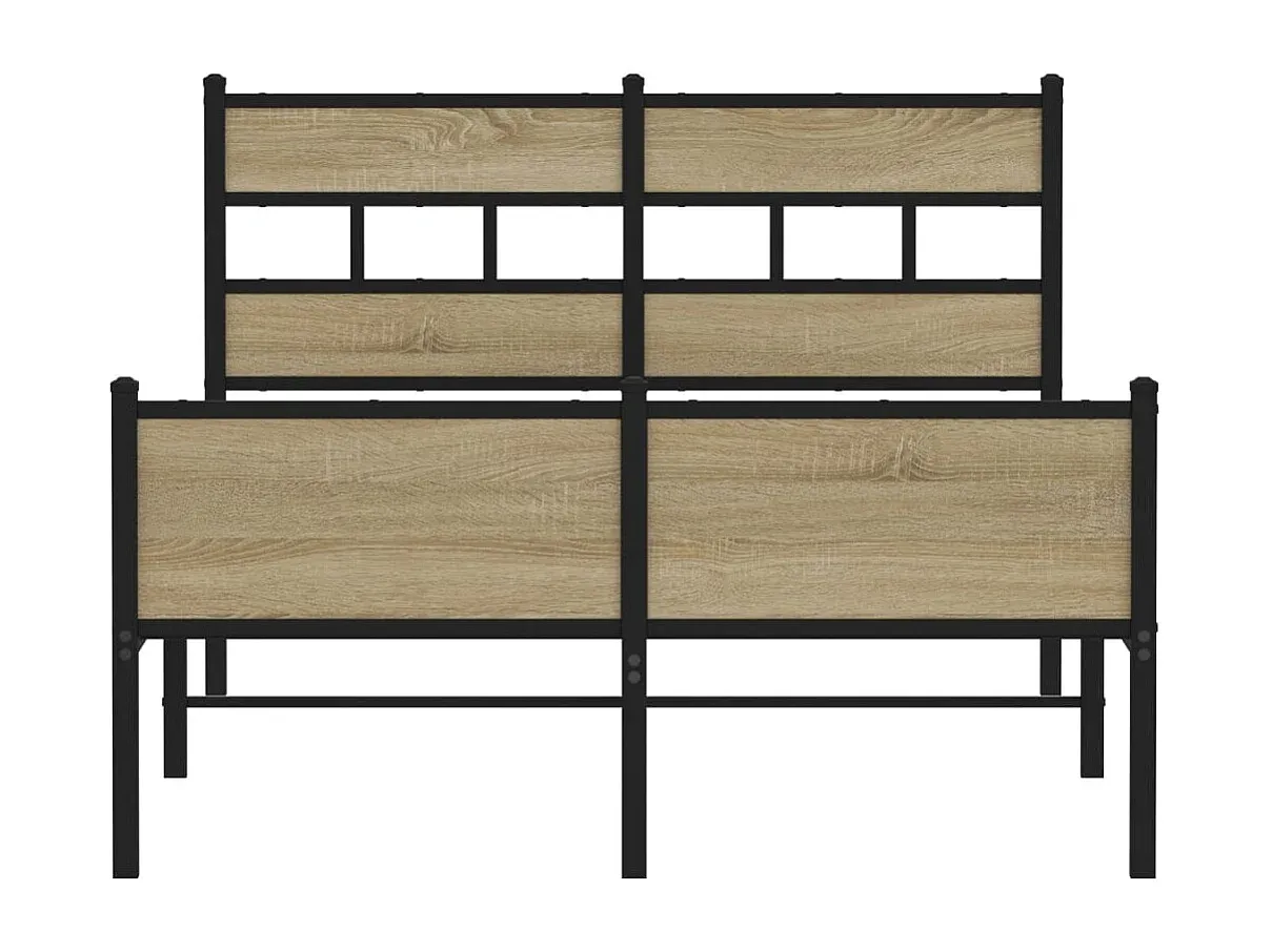 Metallbettgestell Weiß 90x200 cm