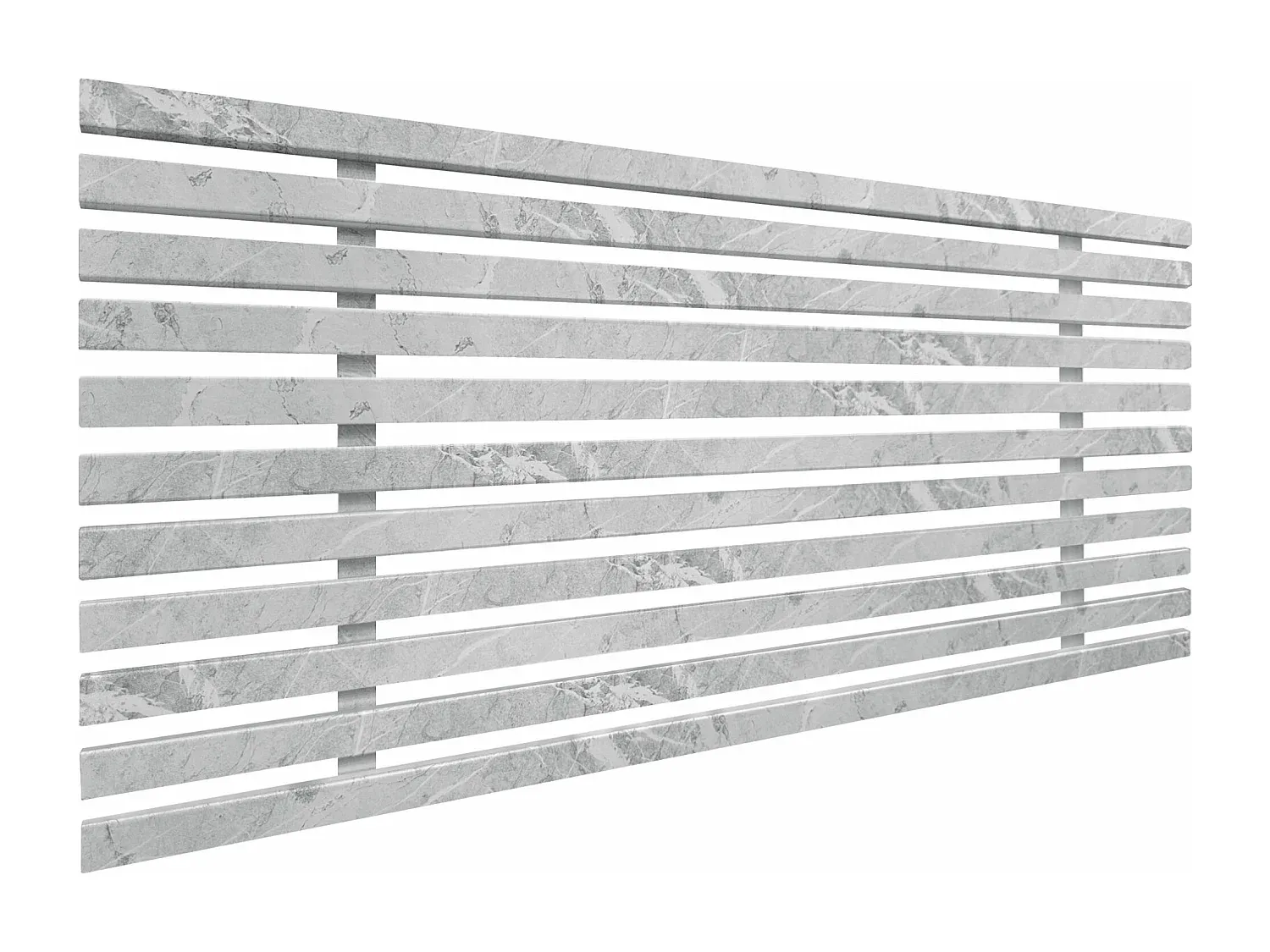 Verstellbares Samt-Kopfteil in Dunkelgrün