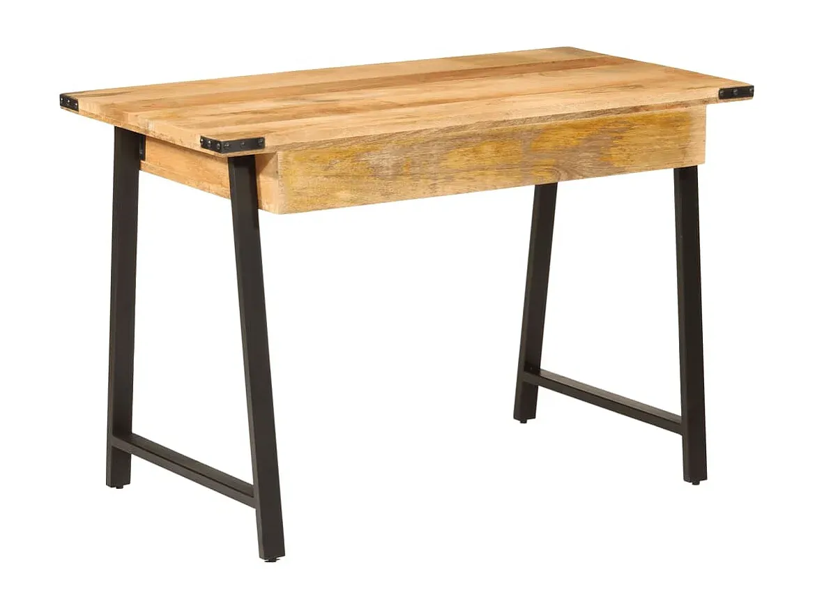 Ergonomischer Bürostuhl mit Armlehnen, Höhenverstellbar, Schwarz