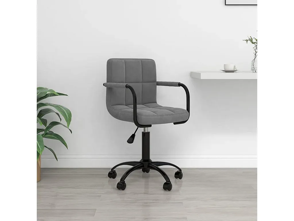 Verstellbarer Bürostuhl mit Kunstlederpolsterung