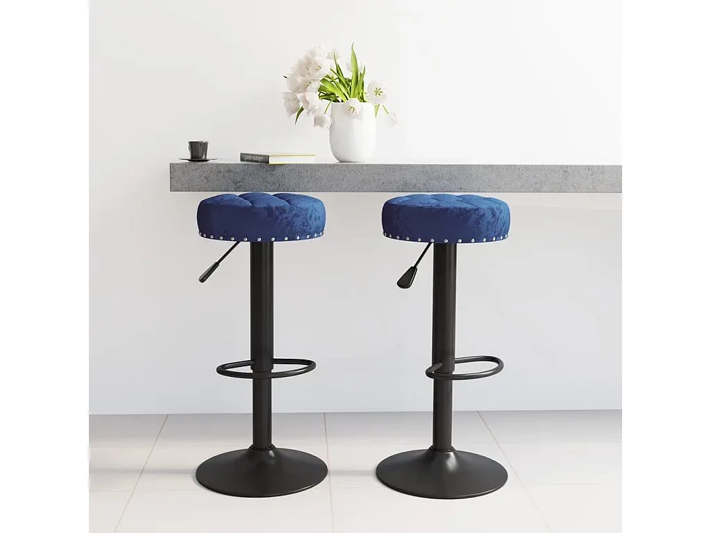 Moderner Barhocker in Schwarz, 40x40x79 cm