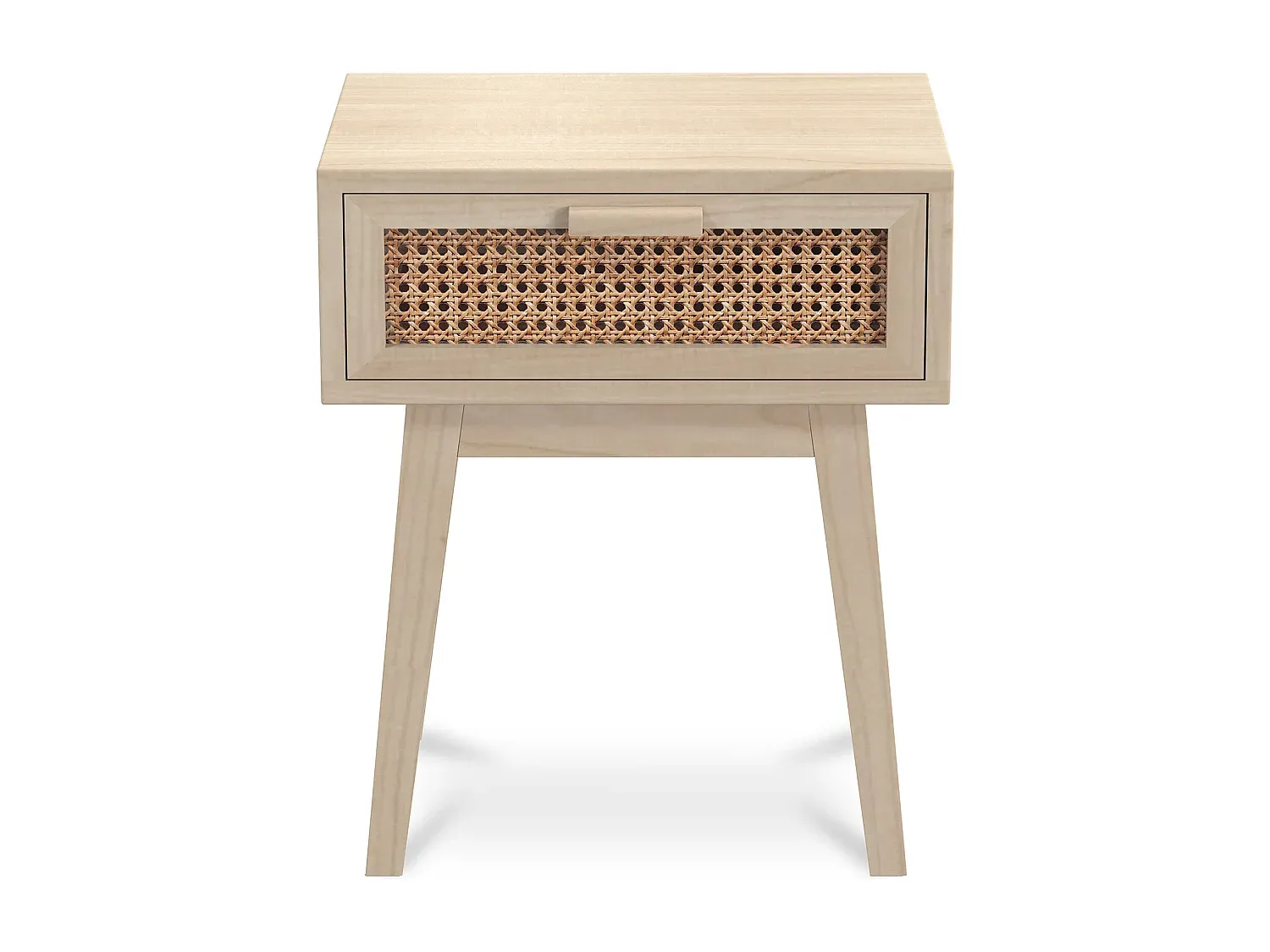 Zweier-Set Nachttische aus Holzwerkstoff in Eichenoptik