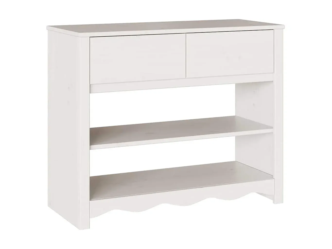 Moderner Konsolentisch mit Metallic-Finish