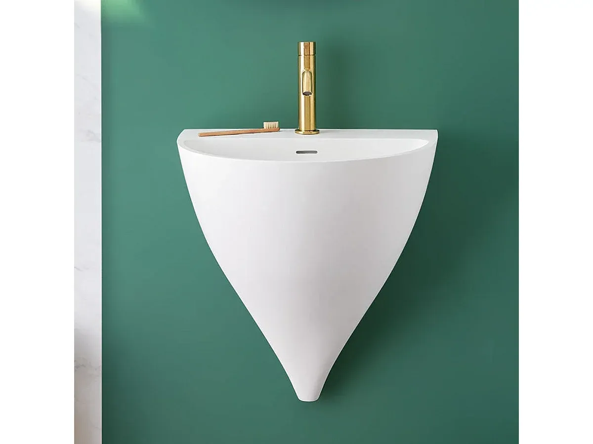 Badezimmerschrank zum Hängen aus Naturholz, Höhe 140 cm