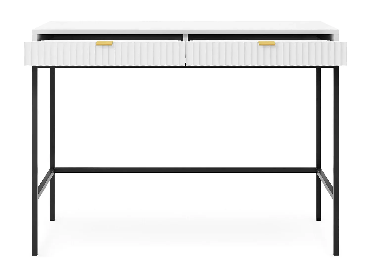 Moderner Schminktisch mit Hocker und Spiegel