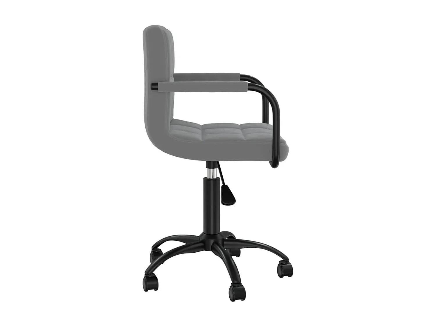 Verstellbarer Bürostuhl mit Kunstlederpolsterung