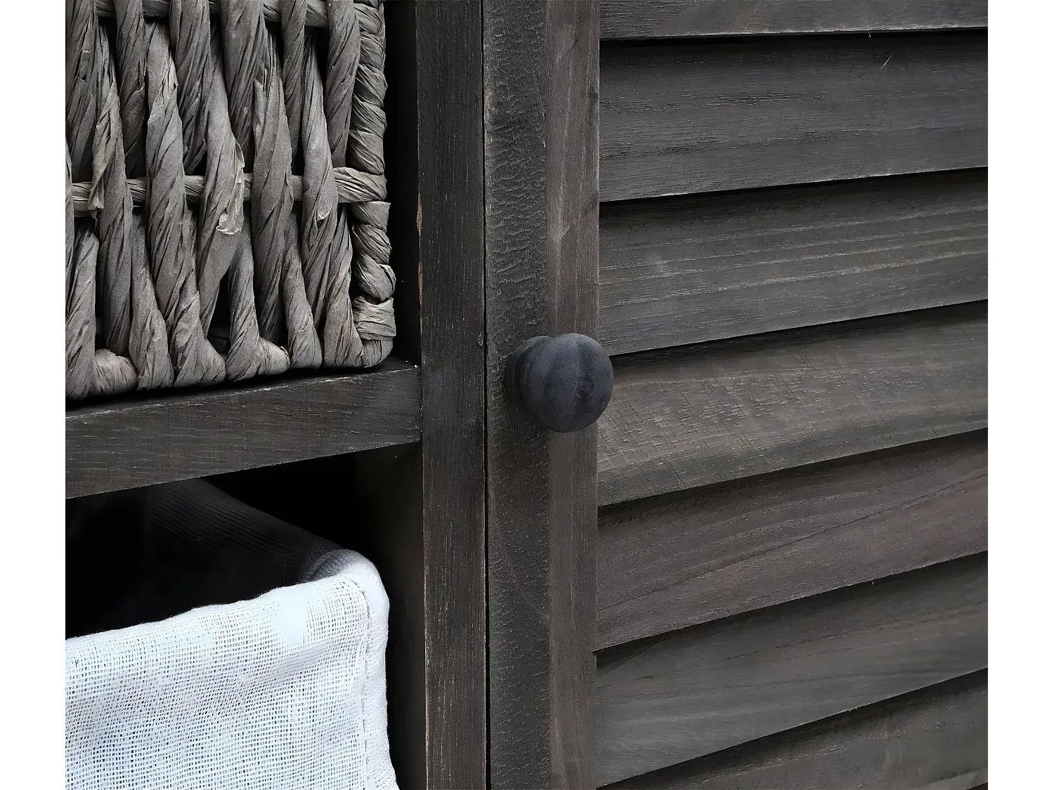 Moderner Büroschreibtisch mit Ablagefächern, 180x60x93 cm, Weiß