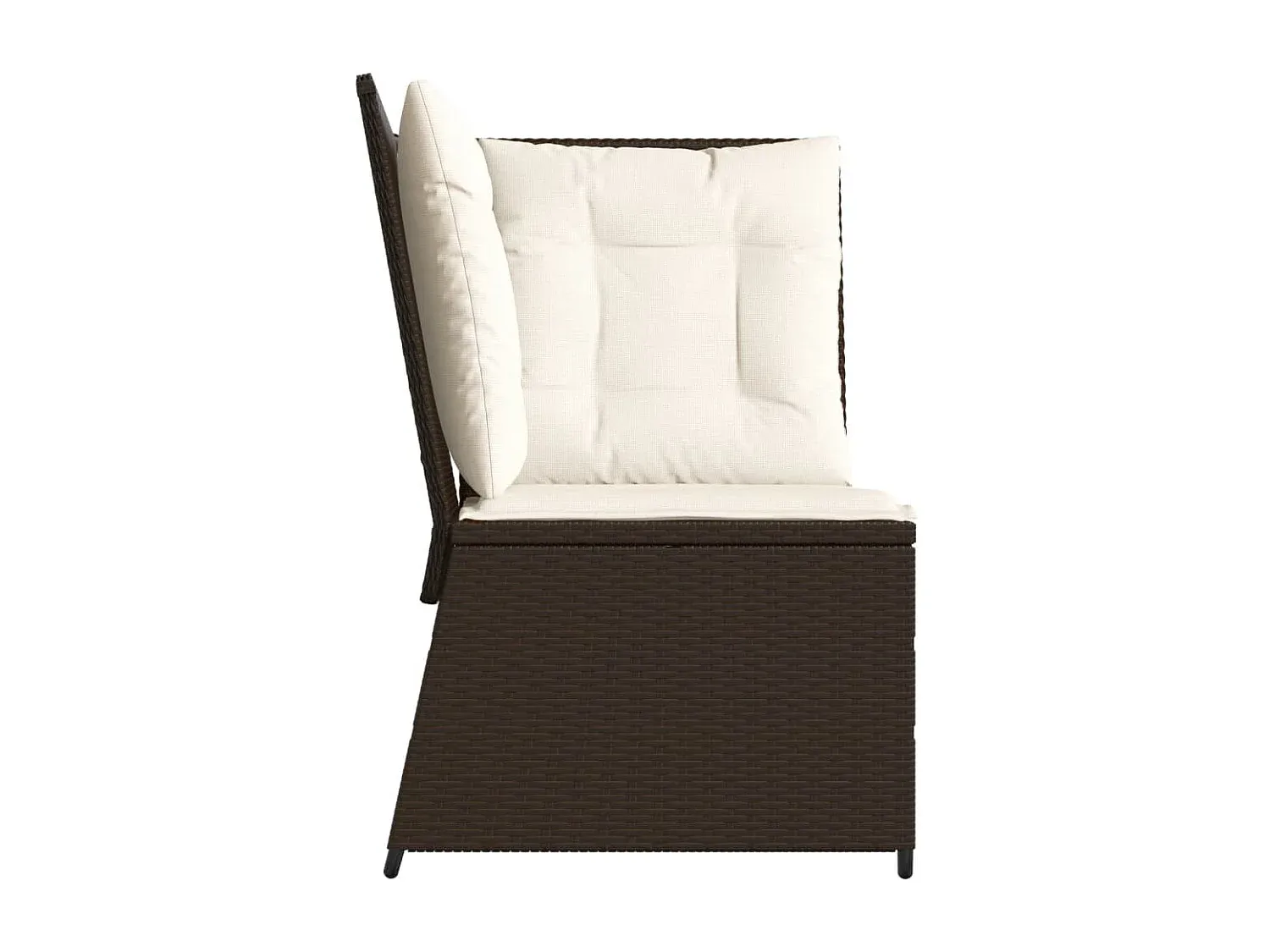 Garten-Essgruppe mit Kissen für 14 Personen, Beige Polyrattan