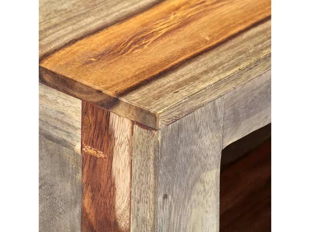 Moderner TV-Schrank in Grau mit Regalböden