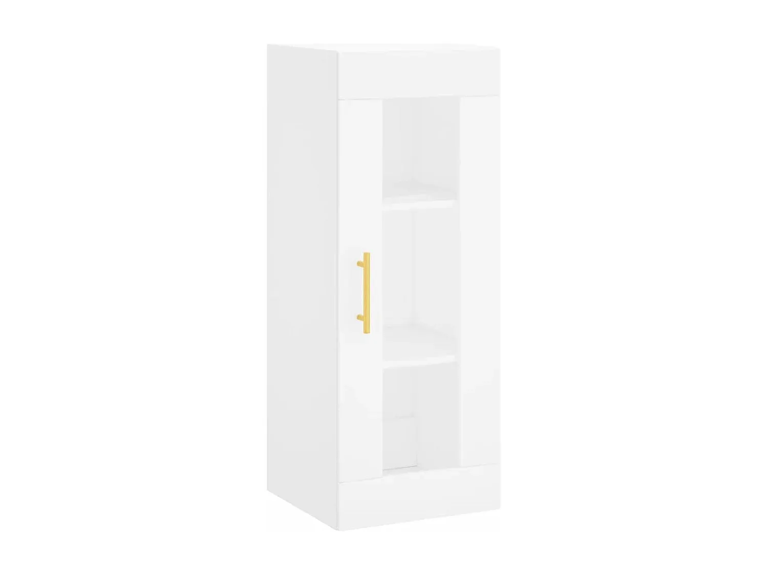 Hohes Sideboard mit Stauraum, Eicheoptik