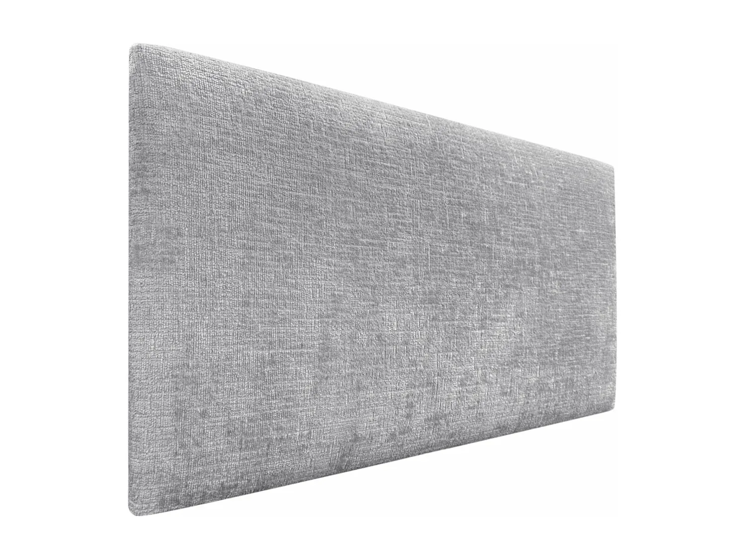 Einfarbiges Cord-Kopfteil mit Knöpfen 110x60 Blassrosa