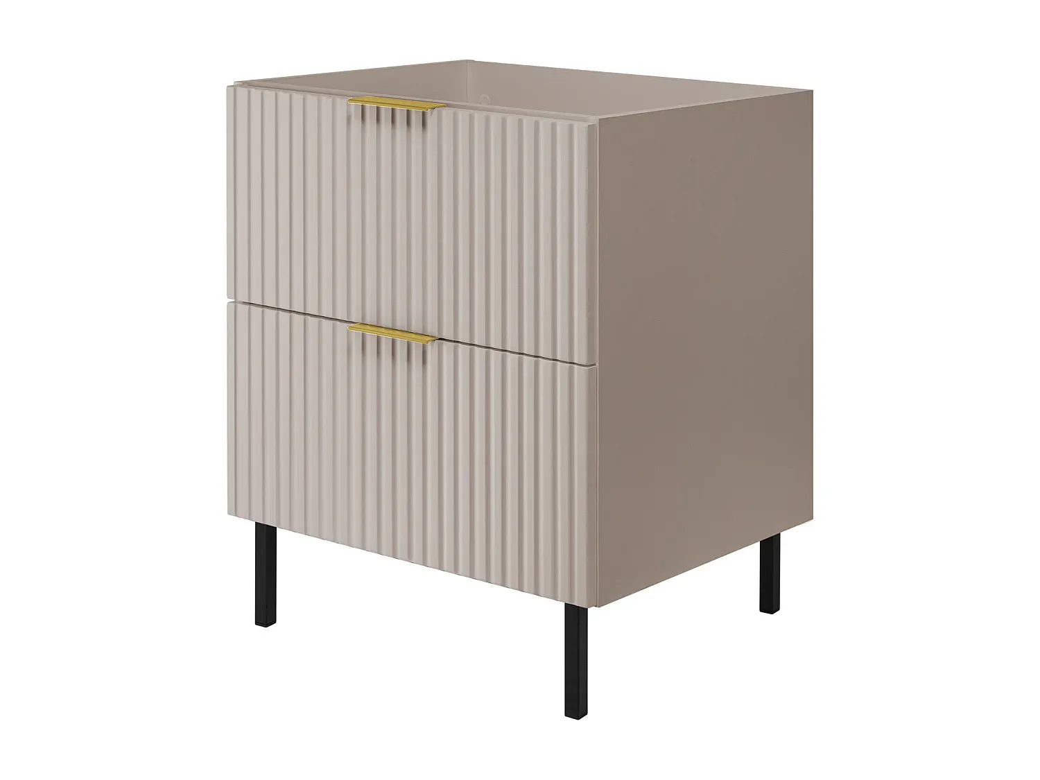 Moderner Badezimmer-Wandschrank in Kaschmirgrau