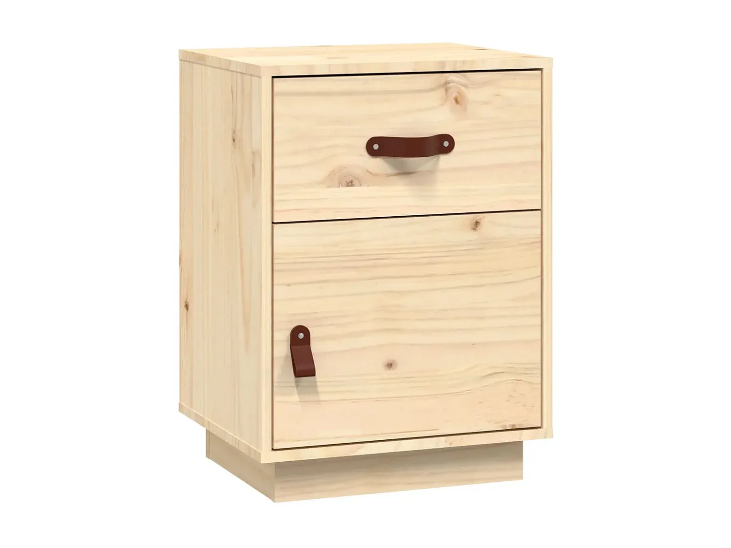 Moderner Nachttisch mit Schublade in Eichenoptik