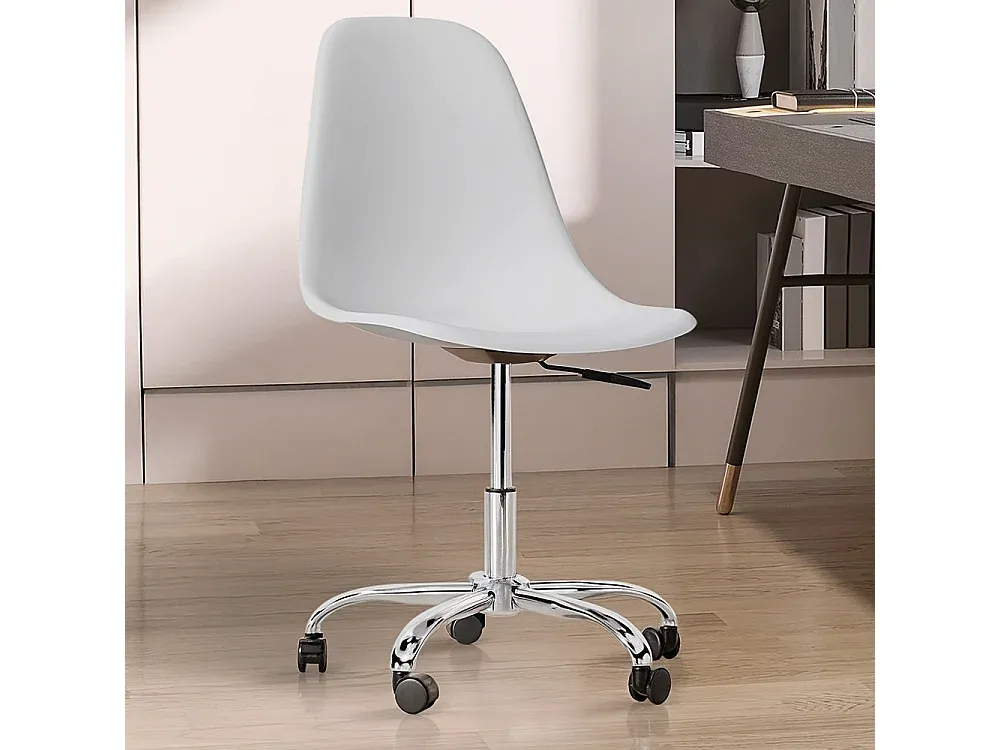 Ergonomischer Bürostuhl mit Massagemodus in Wildleder-Look