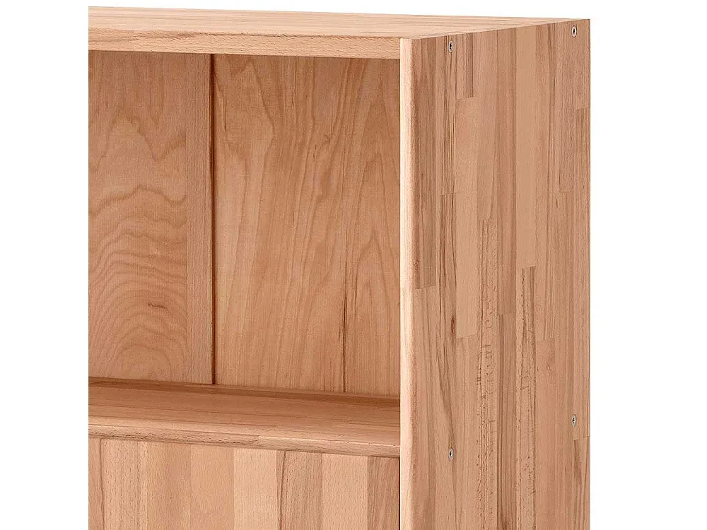 Moderner Aktenschrank aus Massivholz mit Drehbaren Türen