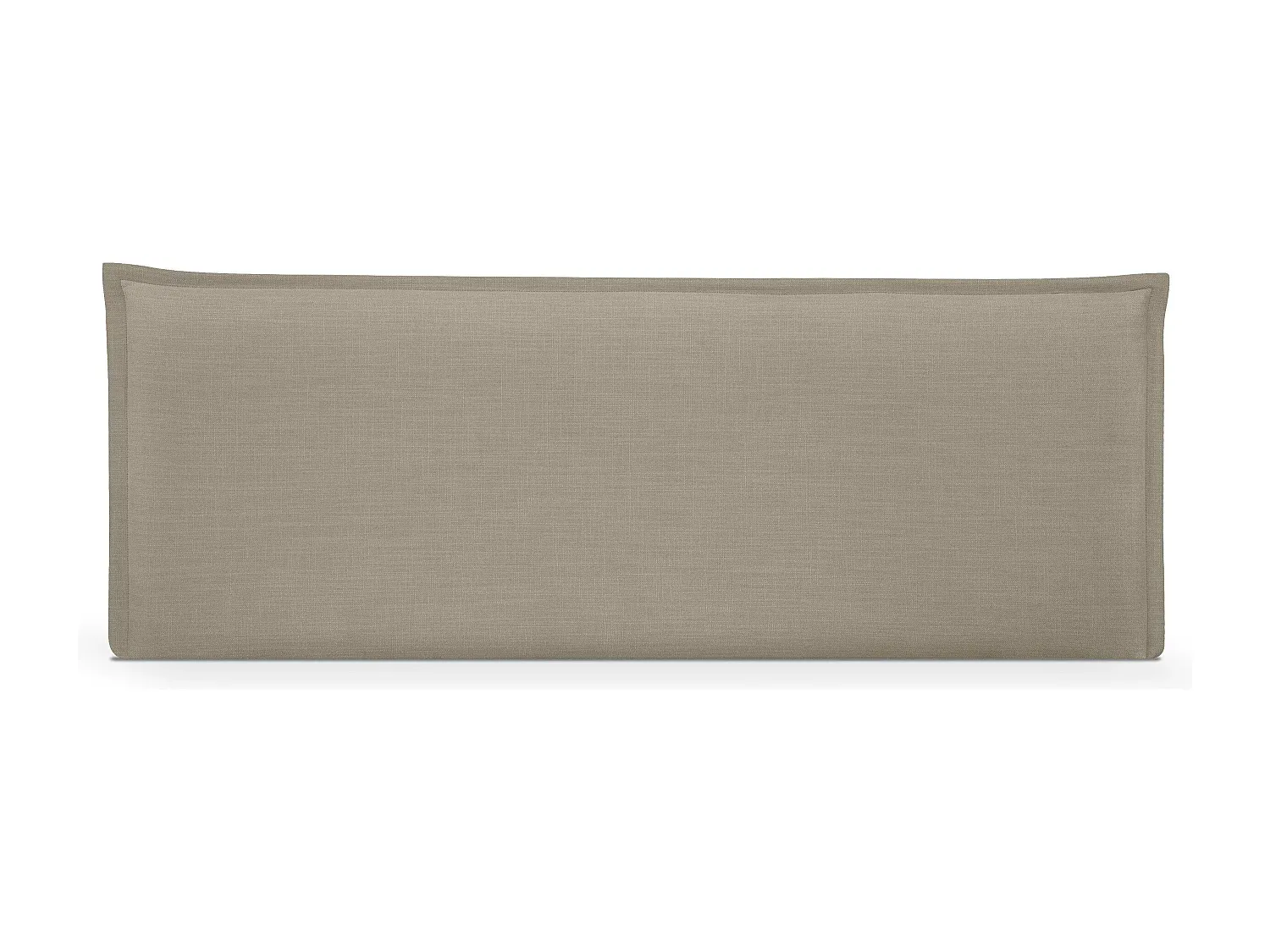 Gepolstertes Stoffkopfteil mit Knöpfen und Beinen, 95x105cm - Lachs