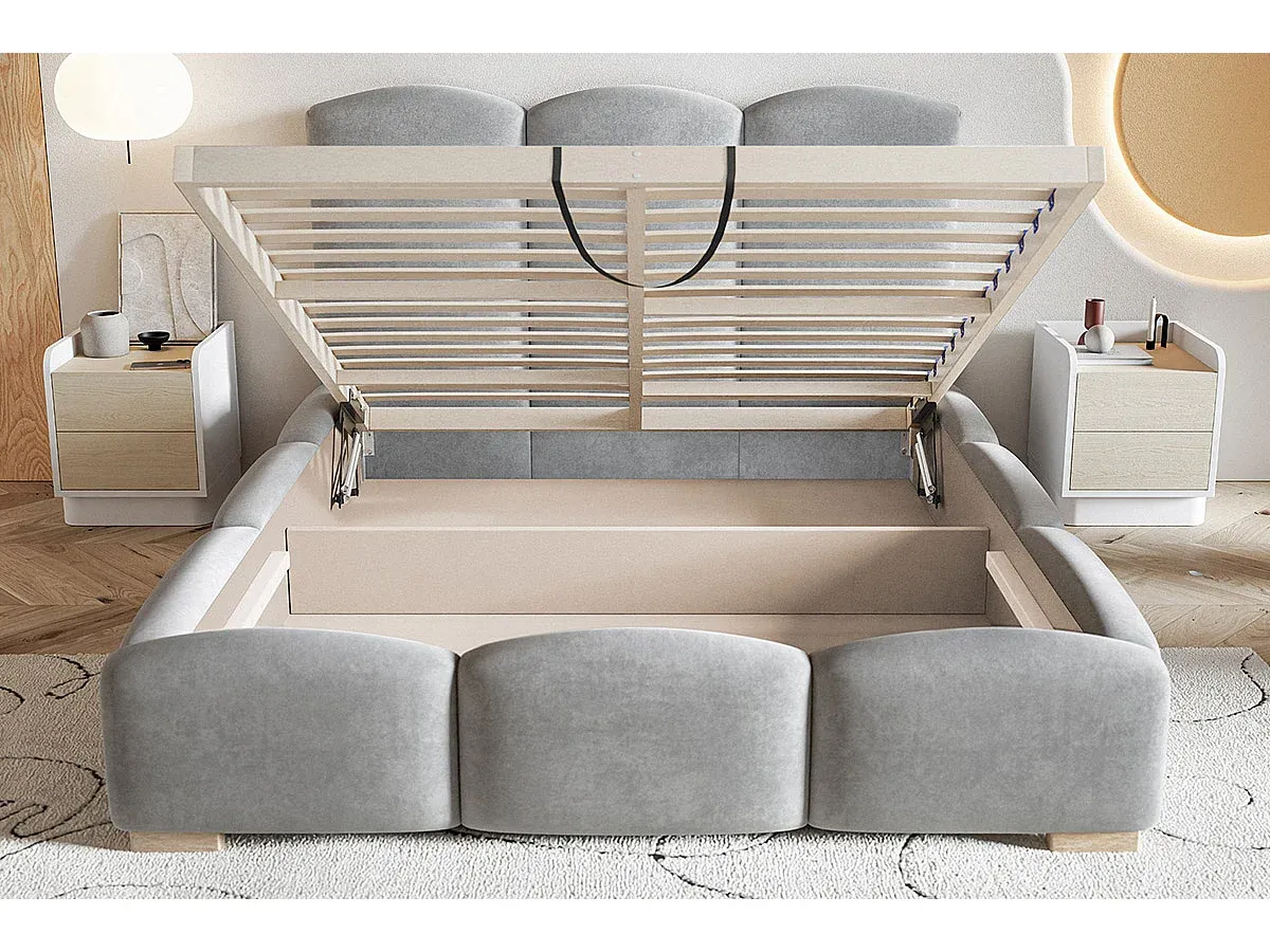 Polsterbett 140x200 cm mit Komfortschaum