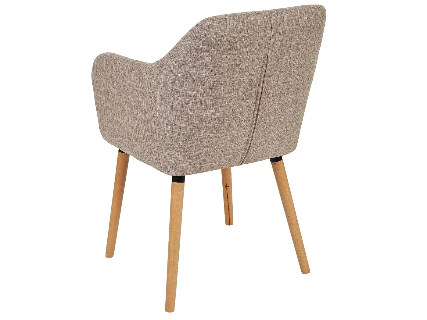 Elegantes Highboard mit vier Türen, Schwarz, 93 cm