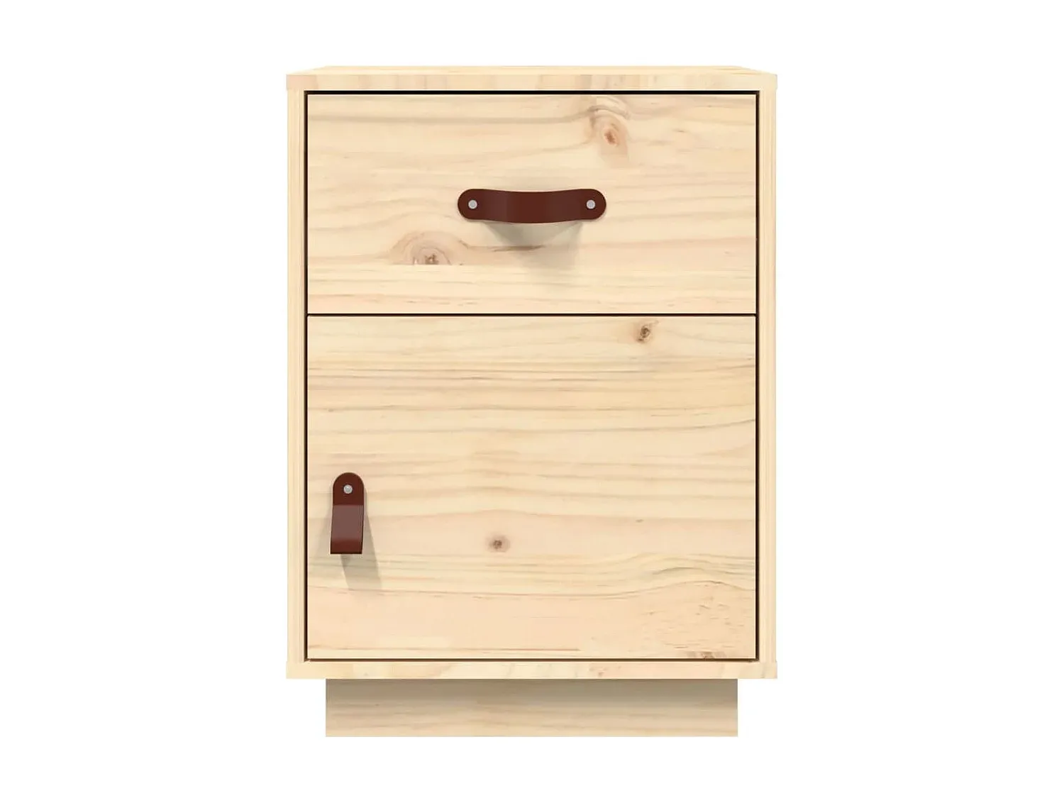 Moderner Nachttisch mit Schublade in Eichenoptik